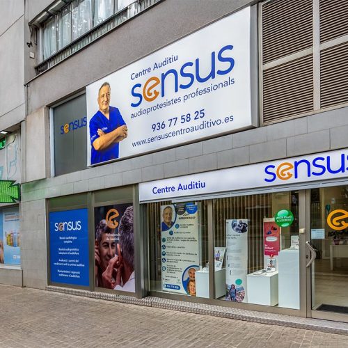 audifonos sensus fachada
